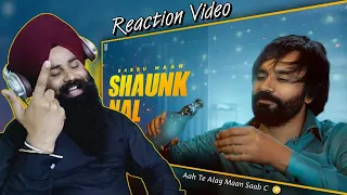 Reaction on - Babbu Maan - Shaunk Nal | Official Music Video | New Punjabi Songs 2023