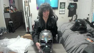 Horrible unboxing of Hasbro Darth Vader helmet :)