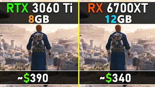 RTX 3060 Ti vs RX 6700 XT | 8GB vs 12GB VRAM | Buy the Correct GPU in 2023 | 10 Latest Games Tested