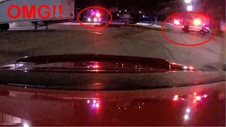 CAMARO RUNS FROM POLICE AND GETS AWAY!!! **INSANE ON CAR FOOTAGE**