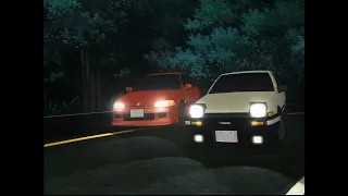 Initial D First Stage OP2 BREAK IN2 THE NITE【REMASTERED 1080p 60fps】