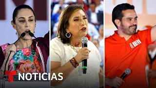 Los candidatos a la presidencia de México salen a la carretera a buscar votos | Noticias Telemundo