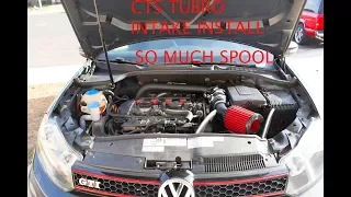 Installing CTS Turbo Cold Air Intake + Sound Clips MK6 GTI