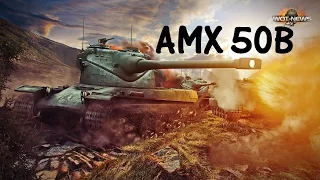 World of Tanks Replay - AMX 50 B, 9 kills, 10,1k dmg, (M) Ace Tanker