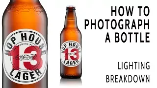 Packshot Photography Lighting Breakdown | The High-end Beer Bottle