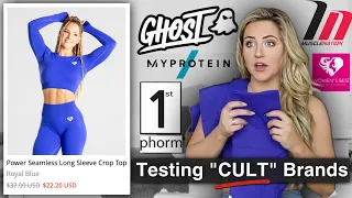 RUTHLESS REVIEW of Supplement ACTIVEWEAR // Women’s Best, Muscle Nation, MyProtein, Ghost, 1st Phorm