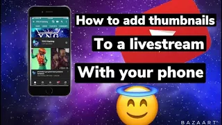 How To Add Thumbnails to PS4 Livestream *2020*