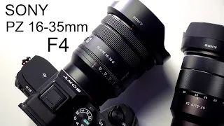 The BEST Ultrawide Lens for SONY? - PZ 16-35mm F4 Review