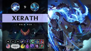 Xerath Mid vs Gwen - NA Grandmaster Patch 14.11