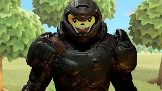 Animal Crossing Vs Doom