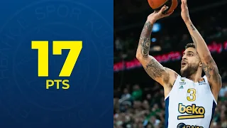 Scottie Wilbekin ASVEL Maçı 17 Sayılık Performansı