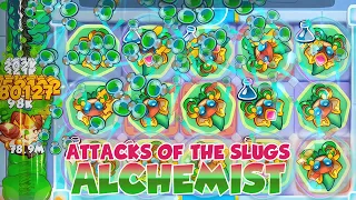 ALCHEMIST Has GONE MAD - Attacks Of The SLUGS | COOP Rush Royale