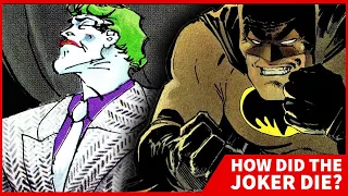 How Did The Joker Die?