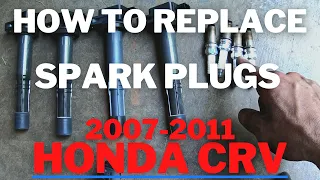 How To Replace Spark Plugs 2007-2011 Honda CRV