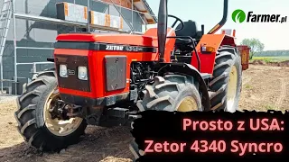 Prosto z USA: Zetor 4340 Syncro - rzadki model czeskiego traktora na polskiej ziemi | Farmer.pl