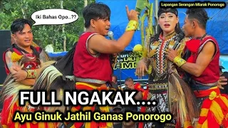 Spektakuler‼️Bikin Ngakak Ganongan Agus Kenthus Yossika Ilham dan Ayu Ginuk di Serangan Mlarak