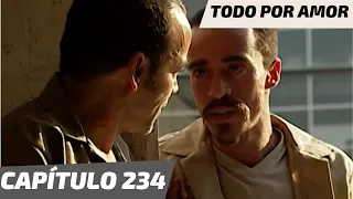 Todo Por Amor | Capítulo 234 | ¡Camilo y Mariano intentan fugarse de prisión!
