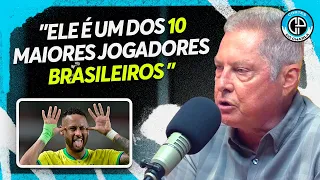 OSWALDO DETONA CRÍTICOS DO NEYMAR: "NUNCA VI NEM MESSI E NEM CRISTIANO FAZEREM ISSO"