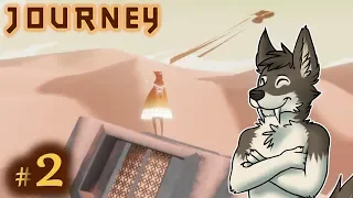 MAKING NEW FRIENDS || JOURNEY Let's Play Part 2 (Blind) || JOURNEY [PC] Gameplay