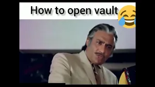 rajnikant as  vault openar 😂😂😂😂 how to open vault....