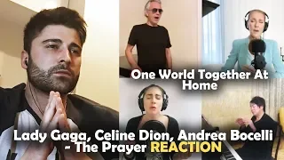 Lady Gaga, Celine Dion, Andrea Bocelli - The Prayer (One World Together At Home) REACTION