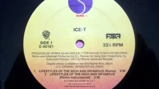Ice-T - Lifestyles Of The Rich And Infamous (Remix) (1991)
