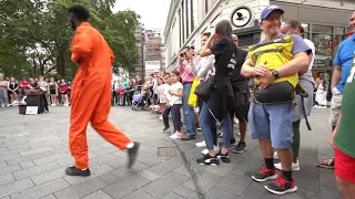 Funny Street Performer in London