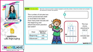 3 Digit Addition Word Problems: Google Slides Activity Instructions