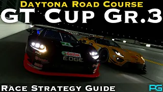 Gran Turismo 7 - GT Cup Gr.3 - Daytona Road Course Race Strategy Guide