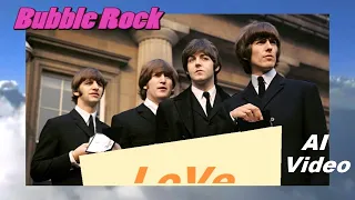 Beatles - The Word - (AI Video Stereo Remaster - 1965) - Bubblerock - HD AD - Ver 3