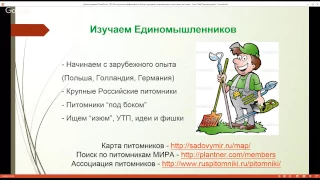 03 Как научиться эффективно и быстро продавать выращенные в питомнике растения? "Сам Себе Питомник"