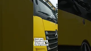 Mercedes Actros Truck All Keys Lost Key Programming out now