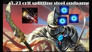 3.23 crit splitting steel endgame(all content available)