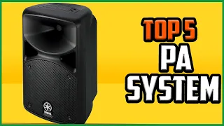 Best Portable PA Systems for Home and Live Music in 2021