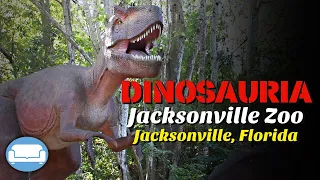 Visit to Dinosauria 2020| Jacksonville Zoo in Jacksonville Florida| Animatronic Lifesize Dinos!