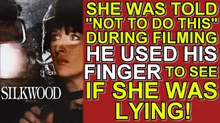 She was told "NOT TO DO THIS" during filming, HE USED HIS FINGER to see if she was compliant!