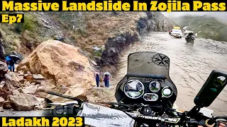 Srinagar To Kargil | Is Sal Ka Mosam Janlewa He | Ladakh Bike Trip 2023 | Couple Ride On Himalayan