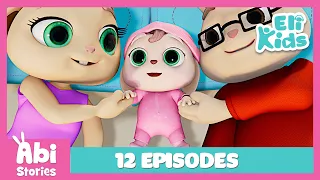 Abi Stories | One Hour | 12 FULL Episodes | Eli Kids Educational Cartoon