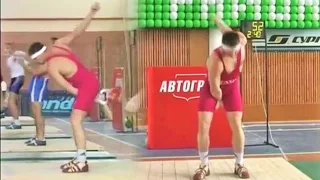 Андрей Кравцов - техника классического рывка в гиревом спорте (2008)