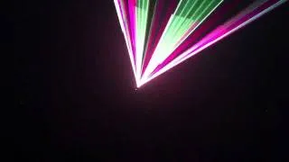 ageHa (Tokyo) laser show