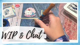 WIP and Chat - Birthday celebrations, WIP count and confetti thoughts, and Halloween fun