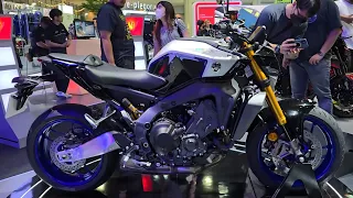 2024 Yamaha MT-09 SP in detail view with new updates