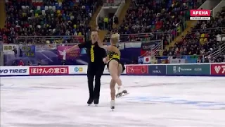 Vladimir Morozov and Evgenia Tarasova. Candyman. ISU Grand Prix Rostelecom Cup 2017