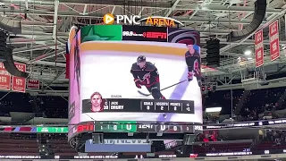 Carolina Hurricanes vs Dallas Stars December 17th, 2022 Warm Up I have a different seat