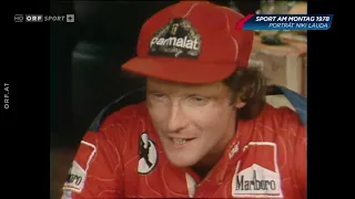Niki Lauda Interview - Teddy Podgorsky 1978