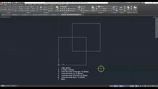 How to draw a cube in AutoCAD