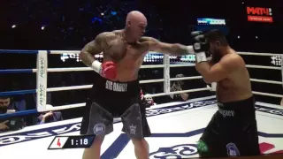 Бой Руслана Чагаева и Лукаса Брауна 3 раунд / Ruslan Chagaev - Lucas Browne