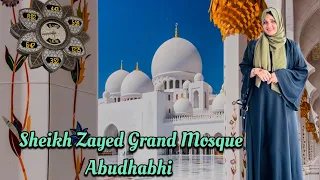 The 8th wonder mosque in the world |UAE's Splendor |Grand Mosque | Sheikh Zayed Mosque | Abu Dhabi