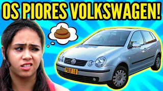 OS PIORES CARROS da VOLKSWAGEN no Brasil!