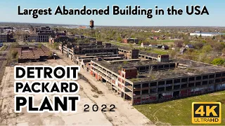 The Detroit Packard Plant 2022 - Exploring The Largest Abandoned Building in the USA